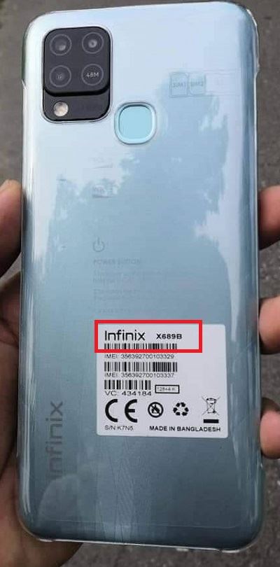 Infinix X689B Hot 10s FRP